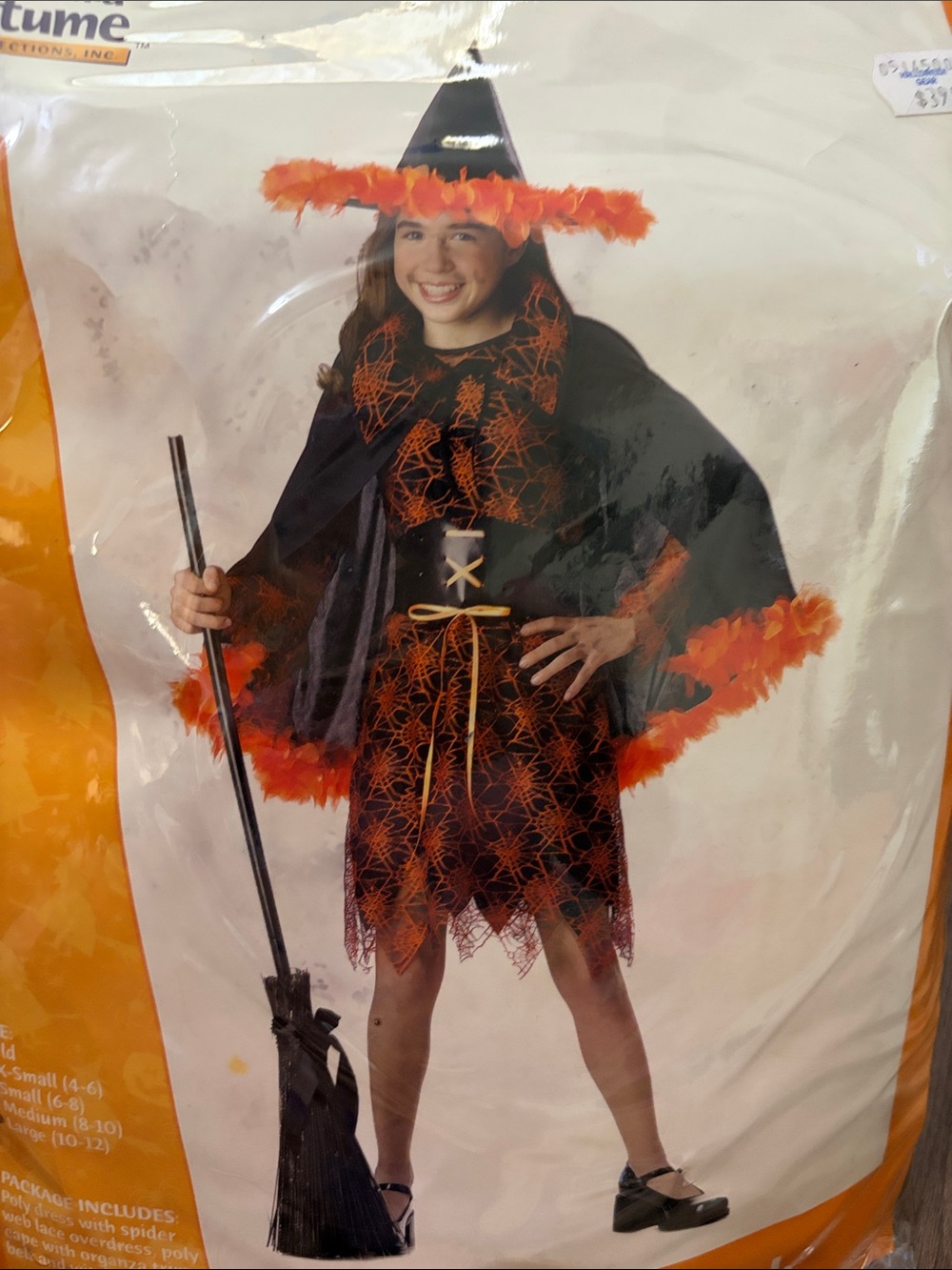California Costume Sprider Wen Witch,Sz.L(10-12)!NWT
